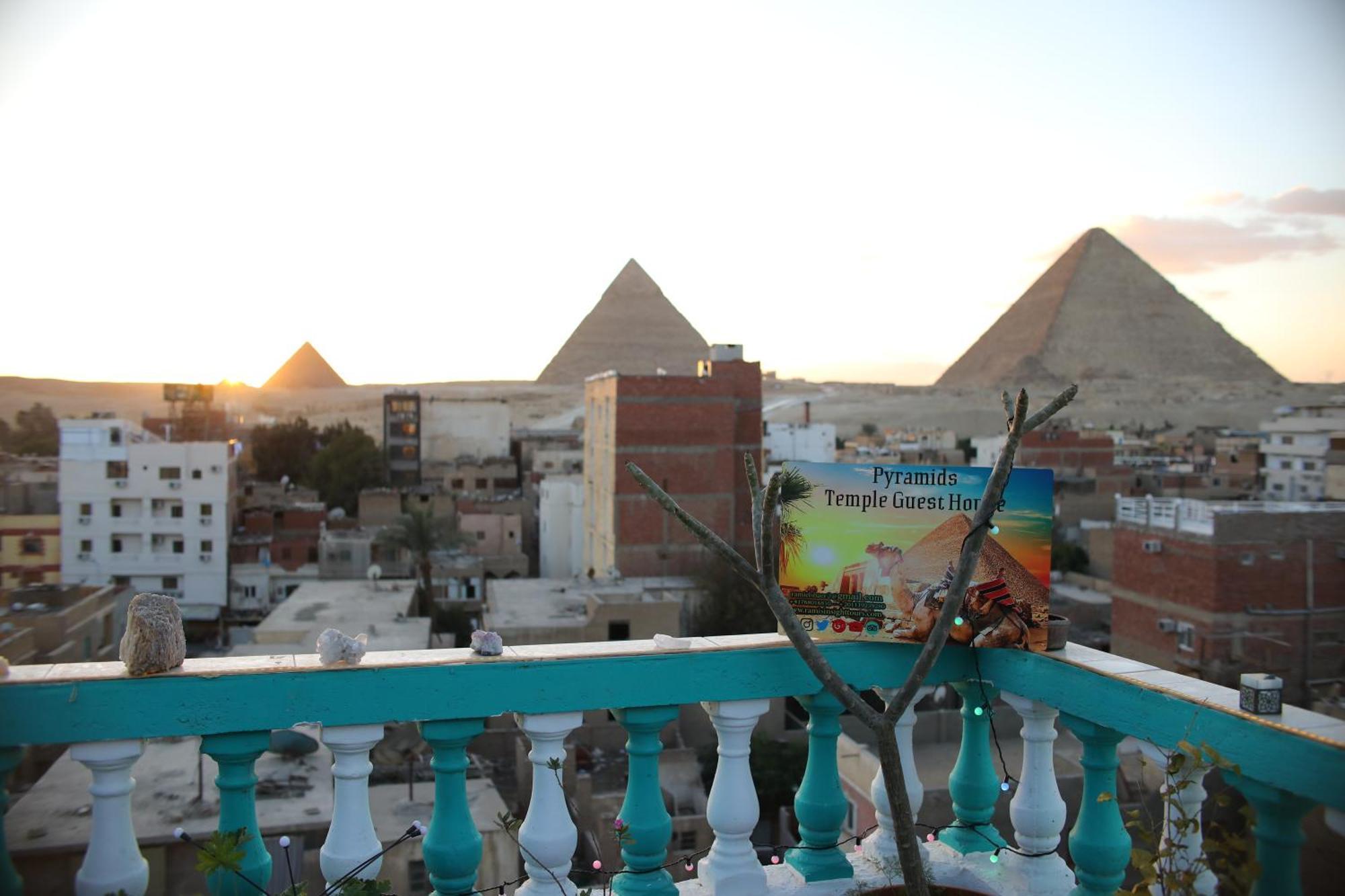 Pyramids Temple Guest House Kafret el-Gabal Dış mekan fotoğraf