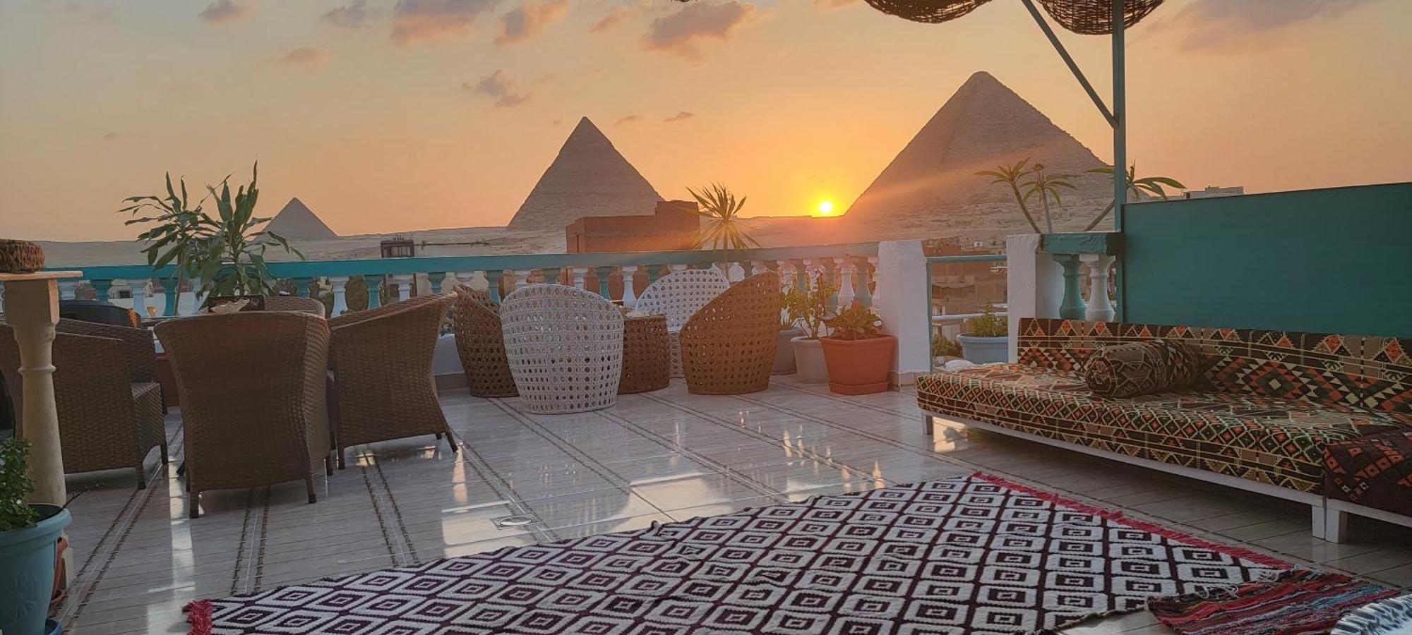 Pyramids Temple Guest House Kafret el-Gabal Dış mekan fotoğraf