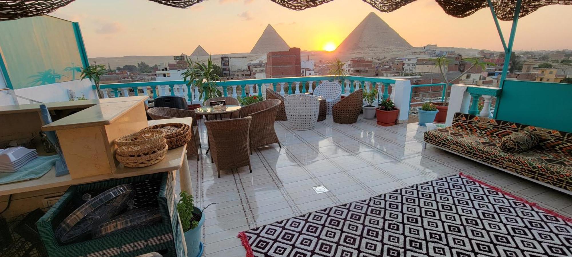 Pyramids Temple Guest House Kafret el-Gabal Dış mekan fotoğraf