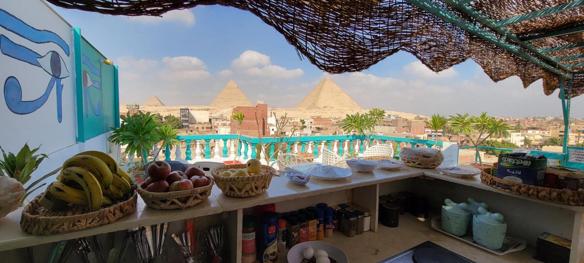 Pyramids Temple Guest House Kafret el-Gabal Dış mekan fotoğraf
