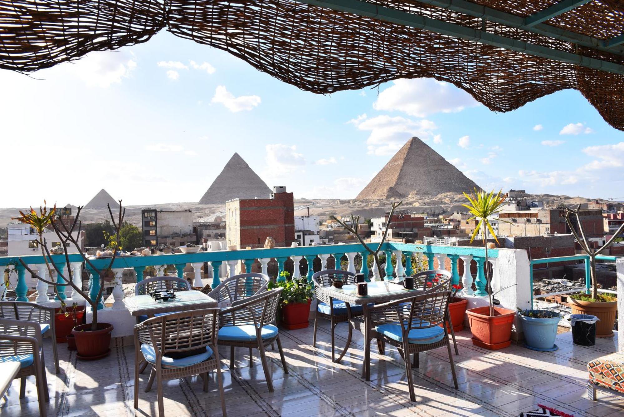 Pyramids Temple Guest House Kafret el-Gabal Dış mekan fotoğraf